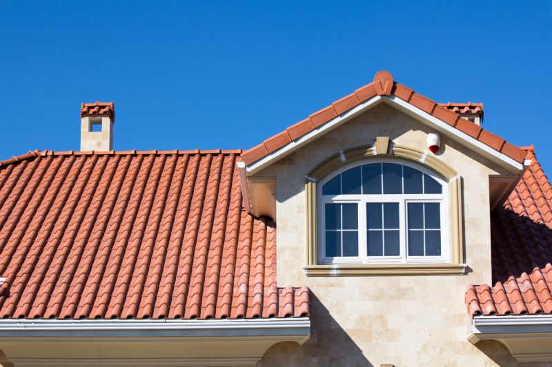 Clay Roof Installation