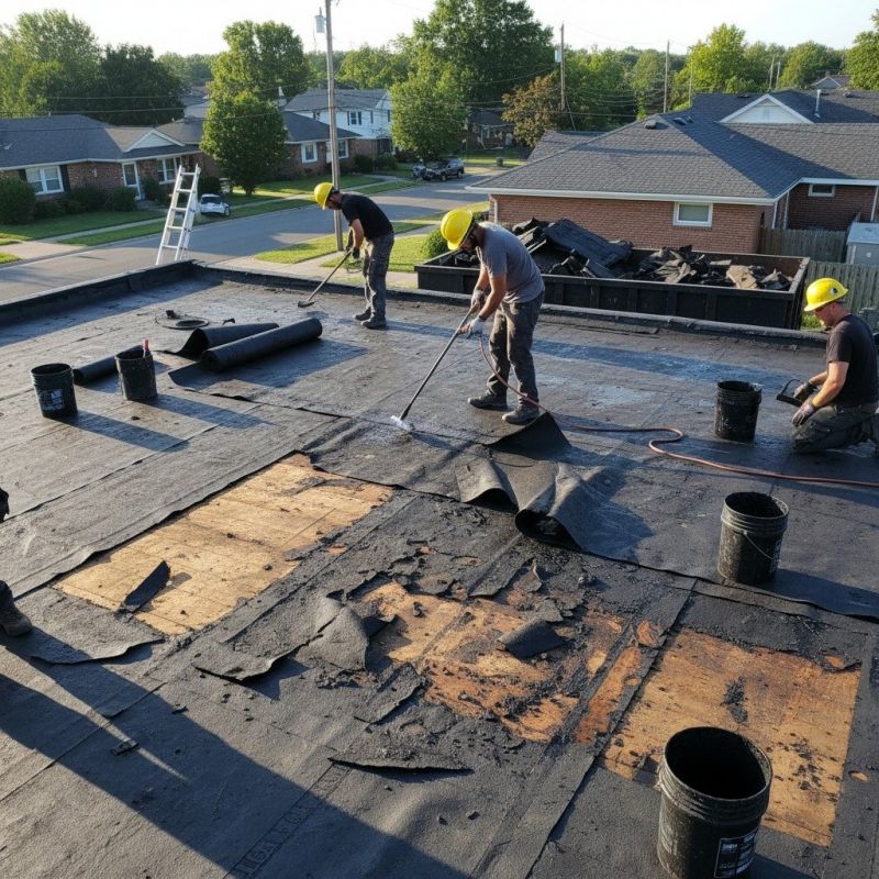 Roof Flashing Service detail