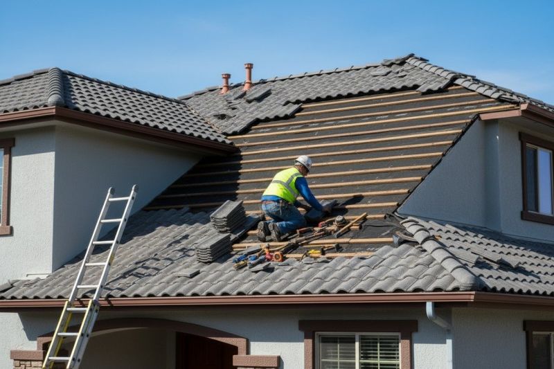 Gravel Roof Repair