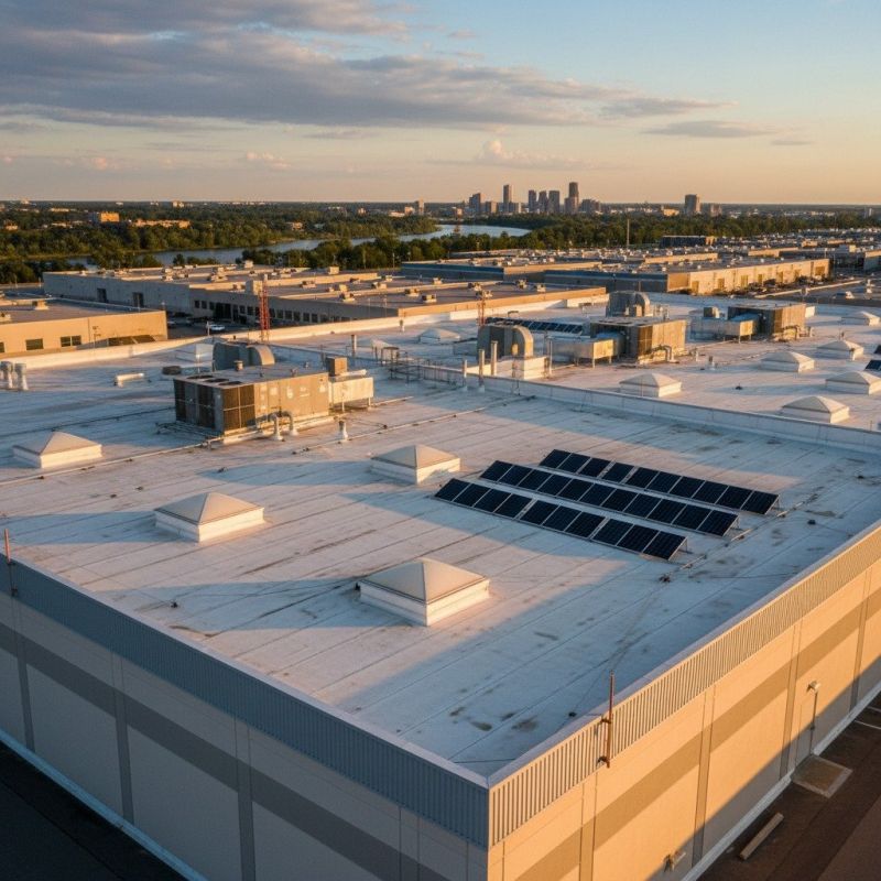 Industrial Roof Installation