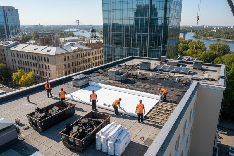 Industrial Roof Replacement