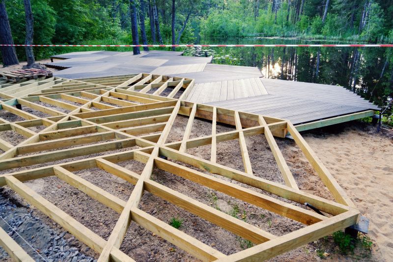 Ground Level Deck Construction