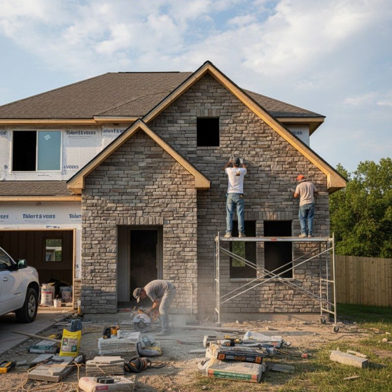 Residential Brick Installation