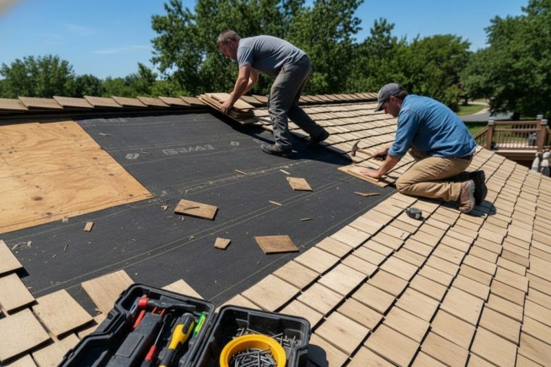 Shake Roof Replacement
