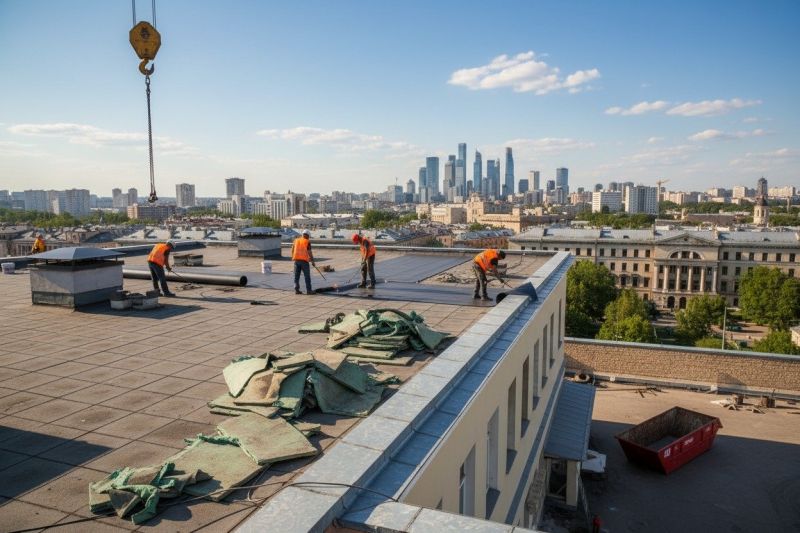 Single Ply Roof Replacement