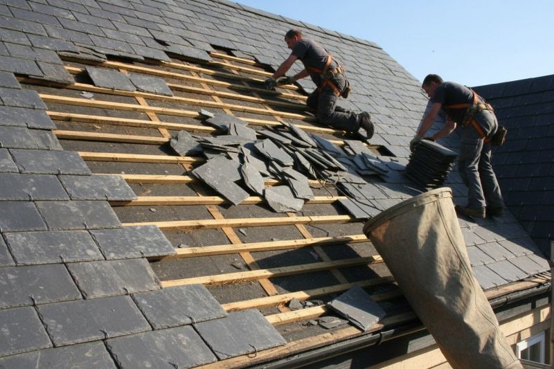Slate Roof Construction
