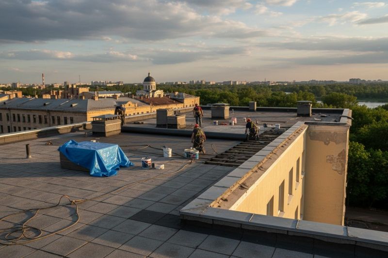 Tar Roof Replacement