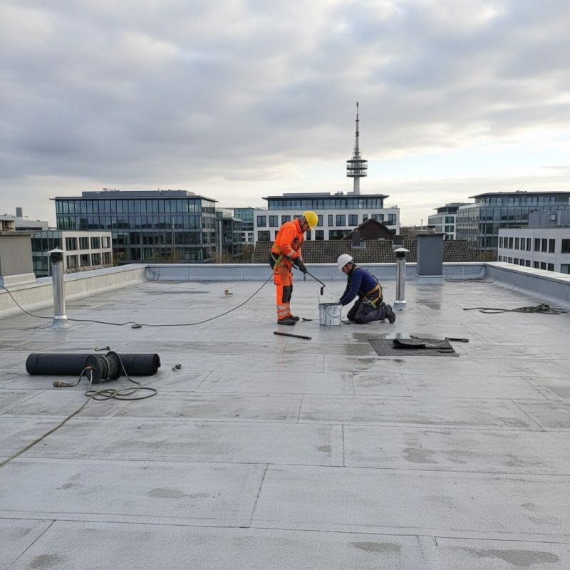 Local Roofing pros at work